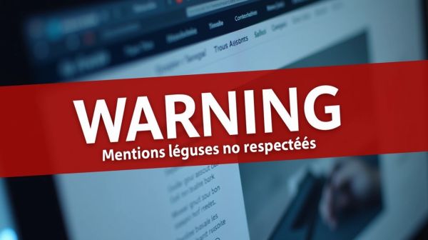 Comment éviter des sanctions liées aux mentions légales sur votre site