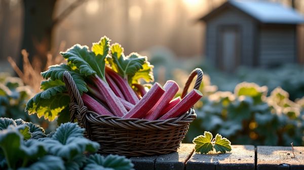 Comment éviter le gaspillage avec des astuces pour congeler la rhubarbe