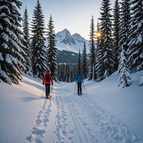 Quels sont les meilleurs endroits pour pratiquer la randonnée en raquettes au Canada?