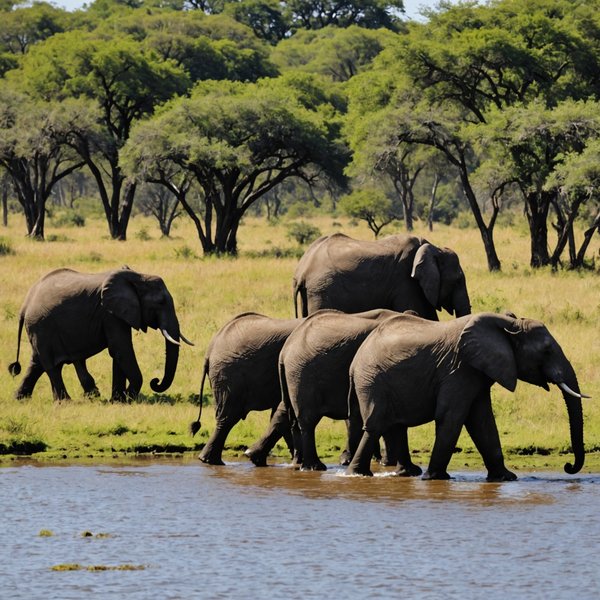 Comment participer à une expédition pour voir les éléphants dans le parc national de Chobe au Botswana?