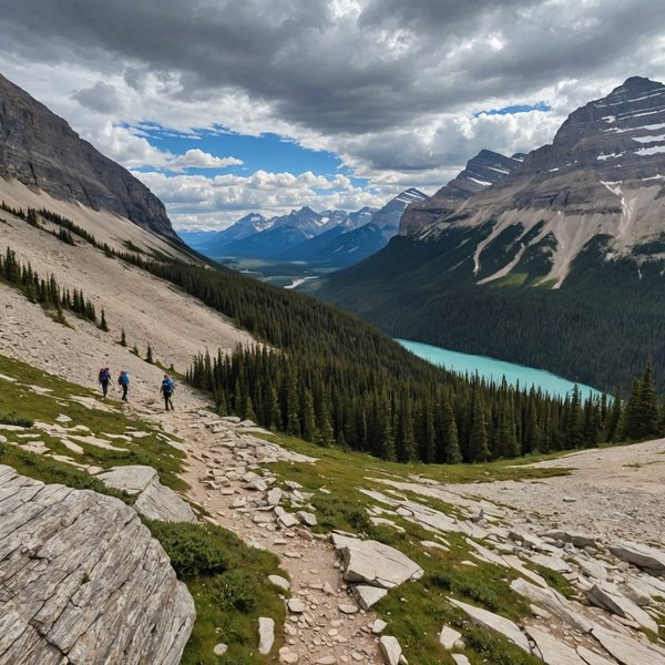 Comment organiser une randonnée dans les parcs nationaux de l'Alberta sans guide professionnel?